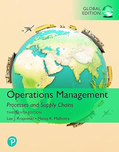 Stock image for Operations Management Processes and Supply Chains 13e GE for sale by Romtrade Corp.