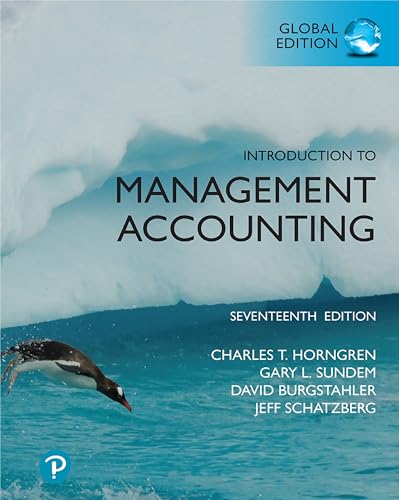 Stock image for Introduction to Management Accounting plus Pearson MyLab Accounting with Pearson eText (Package) [Global Edition] for sale by PBShop.store US