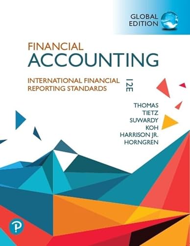 Stock image for Financial Accounting, Global Edition + MyLab Accounting with Pearson eText (Package) for sale by PBShop.store US