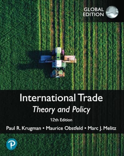 9781292417233: International Trade: Theory and Policy, Global Edition