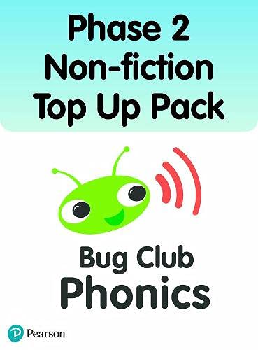 Beispielbild fr Bug Club Phonics Phase 2 Non-fiction Top Up Pack (16 books) zum Verkauf von Revaluation Books