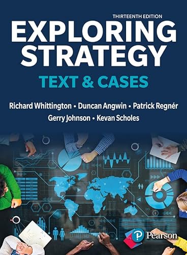 9781292428741: Exploring Strategy, Text & Cases