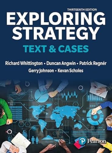 Stock image for Exploring Strategy Text And Cases 13 ed for sale by GreatBookPrices