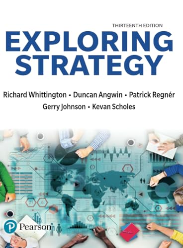 Imagen de archivo de Exploring Strategy Text Only 13 ed a la venta por GreatBookPrices