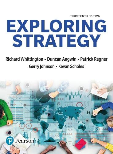 Stock image for Exploring Strategy Text Only 13 ed for sale by GreatBookPrices