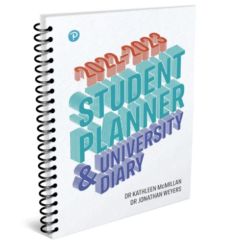 Imagen de archivo de Mcmillan & Weyers Student Planner 2022 a la venta por GreatBookPrices