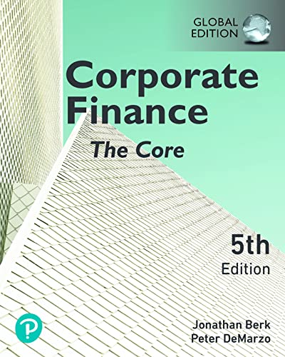 Stock image for Corporate Finance: The Core, Global Edition for sale by Books Puddle