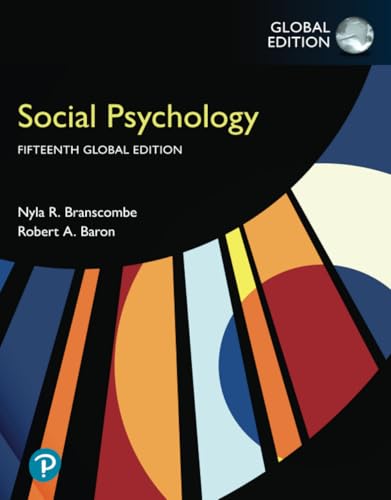 Beispielbild fr Social Psychology zum Verkauf von Blackwell's