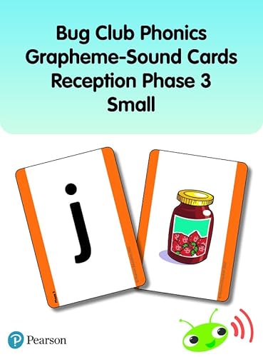 Stock image for Bug Club Phonics Grapheme-Sound Cards Reception Phase 3 (Small) (Phonics Bug) for sale by Books Unplugged