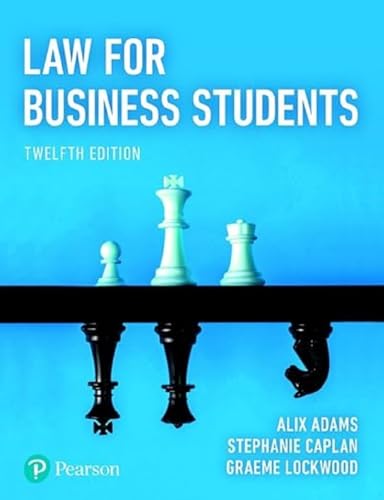 Stock image for Law for Business Students for sale by Blackwell's