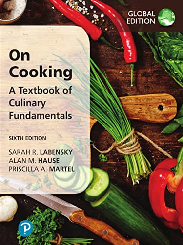 Stock image for On Cooking: A Textbook of Culinary Fundamentals for sale by Basi6 International