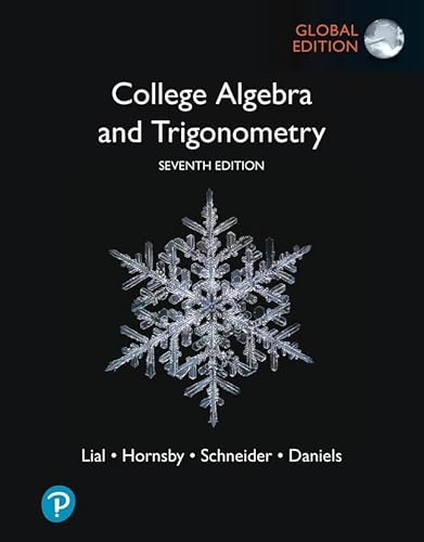 Imagen de archivo de College Algebra and Trigonometry a la venta por Basi6 International