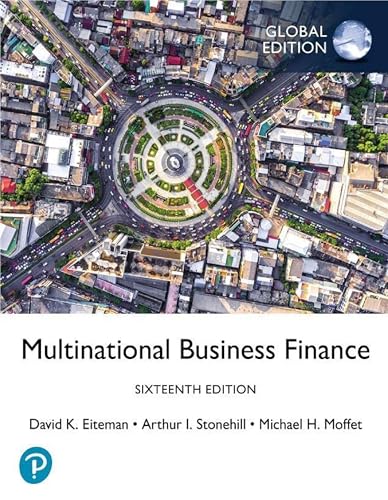 Beispielbild fr Multinational Business Finance, Global Edition zum Verkauf von THE SAINT BOOKSTORE