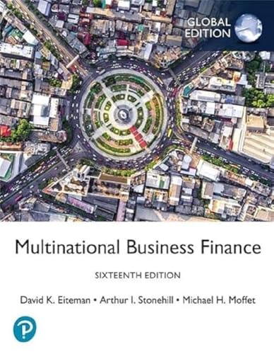 Stock image for Multinational Business Finance, Global Edition for sale by THE SAINT BOOKSTORE