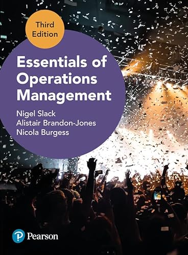 Beispielbild fr Essentials of Operations Management zum Verkauf von Blackwell's