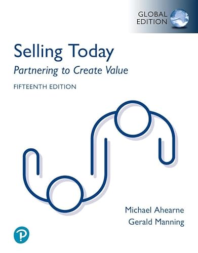 Stock image for SELLING TODAY: PARTNERING TO CREATE for sale by Basi6 International