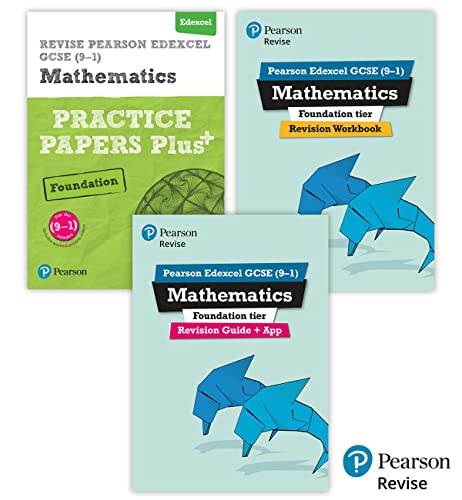 Stock image for New Pearson Revise Edexcel Gcse (9-1) Mathematics Foundation Complete Revision & Practice Bundle - 2023 And 2024 Exams for sale by GreatBookPricesUK