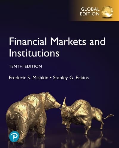 Stock image for Financial Markets and Institutions, Global Edition for sale by Books Puddle