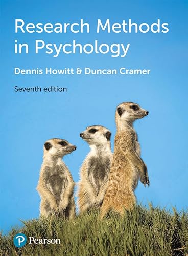 Stock image for Research Methods in Psychology for sale by Blackwell's