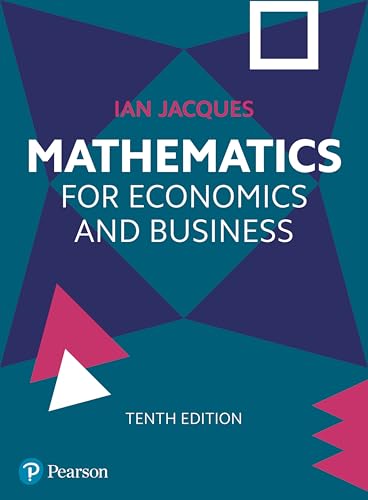 Imagen de archivo de Mathematics for Economics and Business a la venta por PBShop.store US