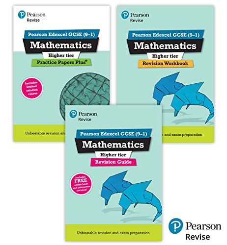 Stock image for New Pearson Revise Edexcel GCSE (9-1) Mathematics Higher Complete Revision and Practice Bundle - 2023 and 2024 exams for sale by Reuseabook