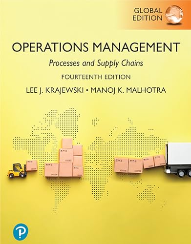 Beispielbild fr Operations Management: Processes and Supply Chains, Global Edition zum Verkauf von PBShop.store UK