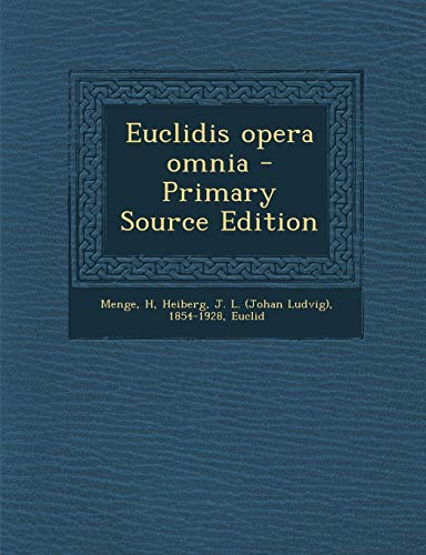9781293035535: Euclidis opera omnia