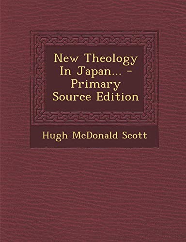 9781293108109: New Theology In Japan...