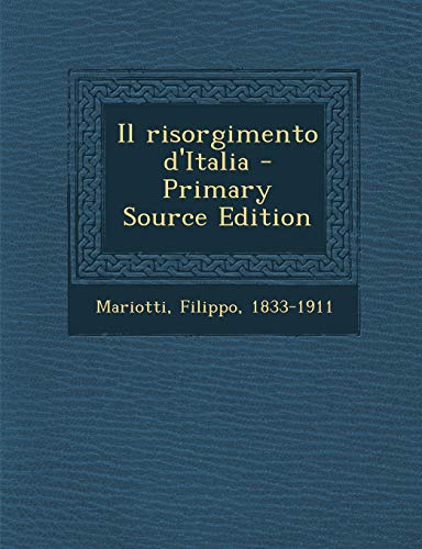 9781293451236: Il risorgimento d'Italia