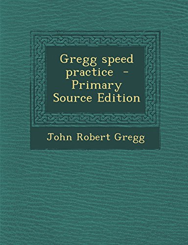 9781293516737: Gregg speed practice
