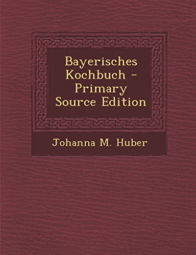 9781293616789: Bayerisches Kochbuch