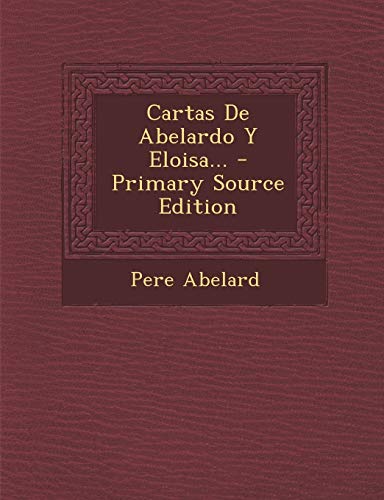 9781293695401: Cartas De Abelardo Y Eloisa...