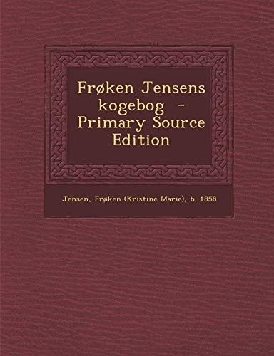 9781293800041: Frken Jensens kogebog (Danish Edition)