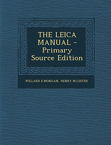 9781293819234: THE LEICA MANUAL