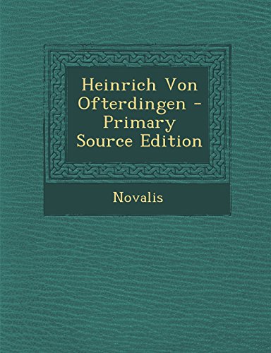 9781293826850: Heinrich Von Ofterdingen