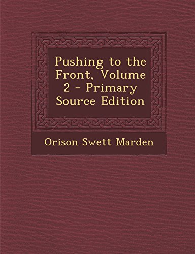 9781293922897: Pushing to the Front, Volume 2