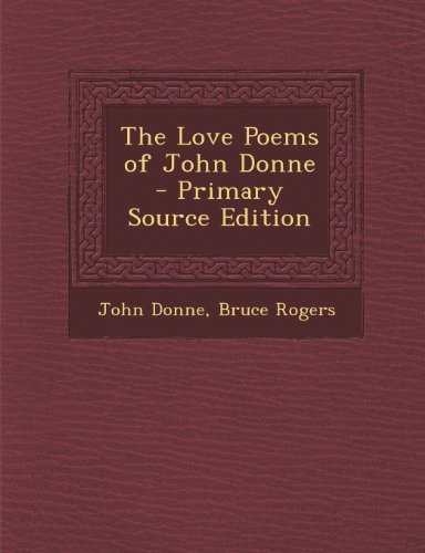 9781294285168: The Love Poems of John Donne