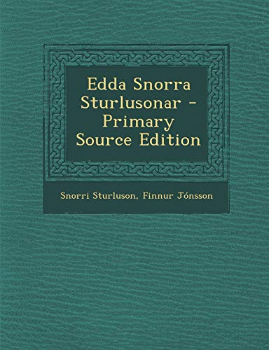 9781294816157: Edda Snorra Sturlusonar (Icelandic Edition)