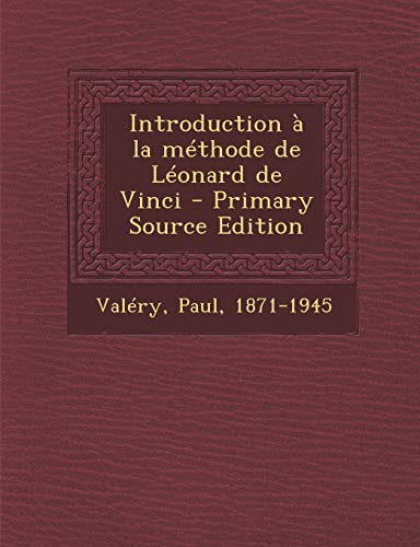 9781294840381: Introduction  la mthode de Lonard de Vinci