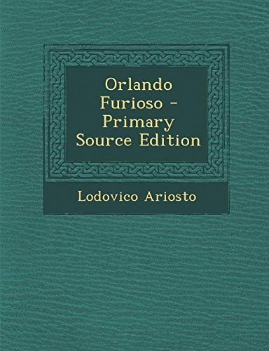 9781295171729: Orlando Furioso, Tomo Segundo (Spanish Edition)