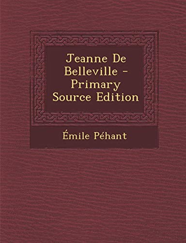 9781295605774: Jeanne de Belleville