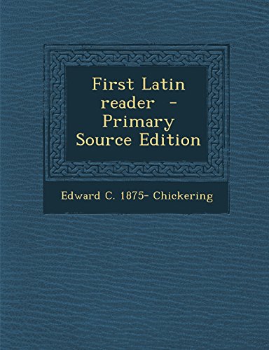 9781295626557: First Latin reader
