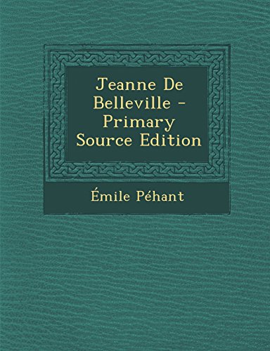 9781295763962: Jeanne De Belleville