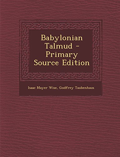 9781295807017: New Edition of the Babylonian Talmud, Original Text, Edited, Corrected, Formulated, and Translated into English, Volume IV