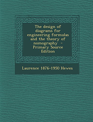 9781295809295: The design of diagrams for engineering formulas and the theory of nomography