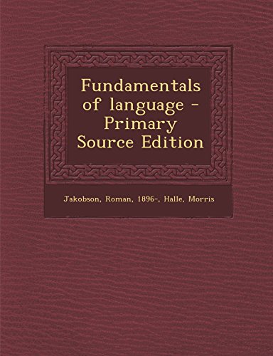 9781295829415: Fundamentals of Language