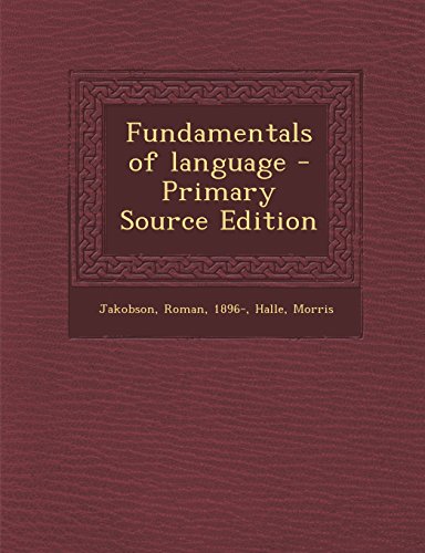 9781295829415: Fundamentals of language