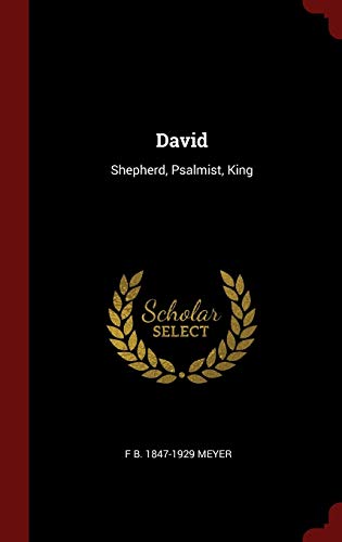 Stock image for David: Shepherd, Psalmist, King for sale by Gulf Coast Books