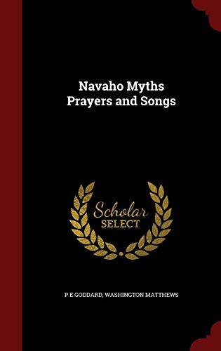 Beispielbild fr Navaho Myths Prayers and Songs zum Verkauf von Buchpark