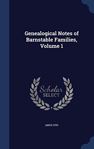 9781296925147: Genealogical Notes of Barnstable Families, Volume 1
